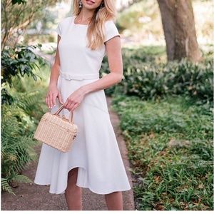 Gal Meets Glam Cecelia Belted Cap Sleev